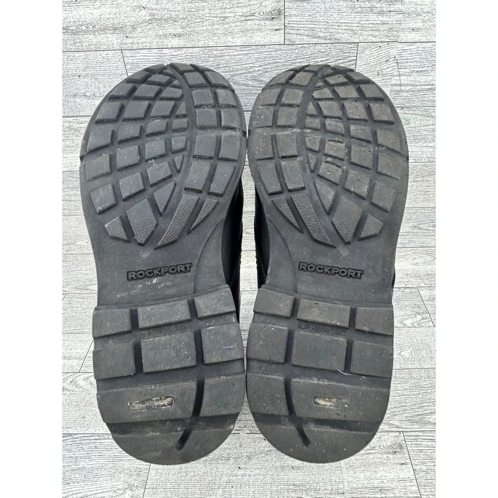 Rockport Storm Surge Mens 9.5 Black Leather‎ Waterproof Chukka Boots CH4053